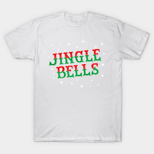 Jingle Bells T-Shirt by CalliLetters